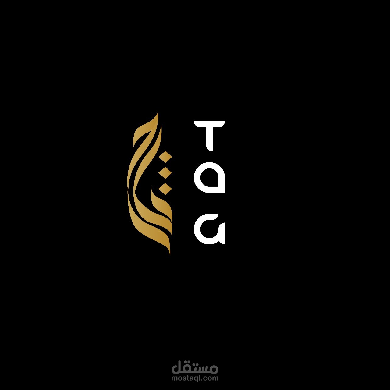 تصميم شعار لشركه تاج