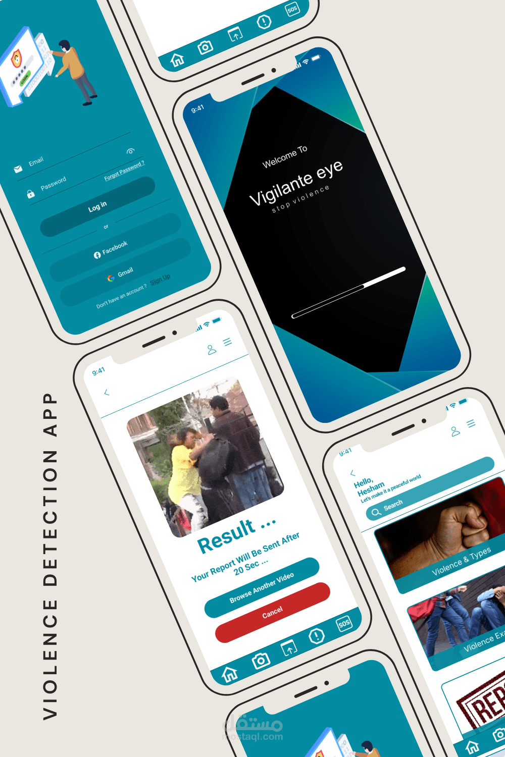 Violence Detection Mobile Application