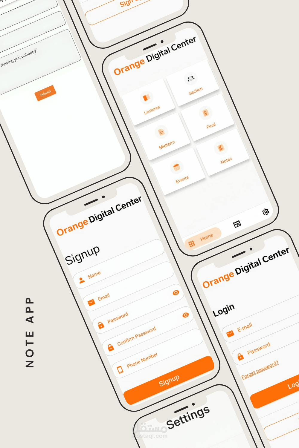 Note Mobile Application