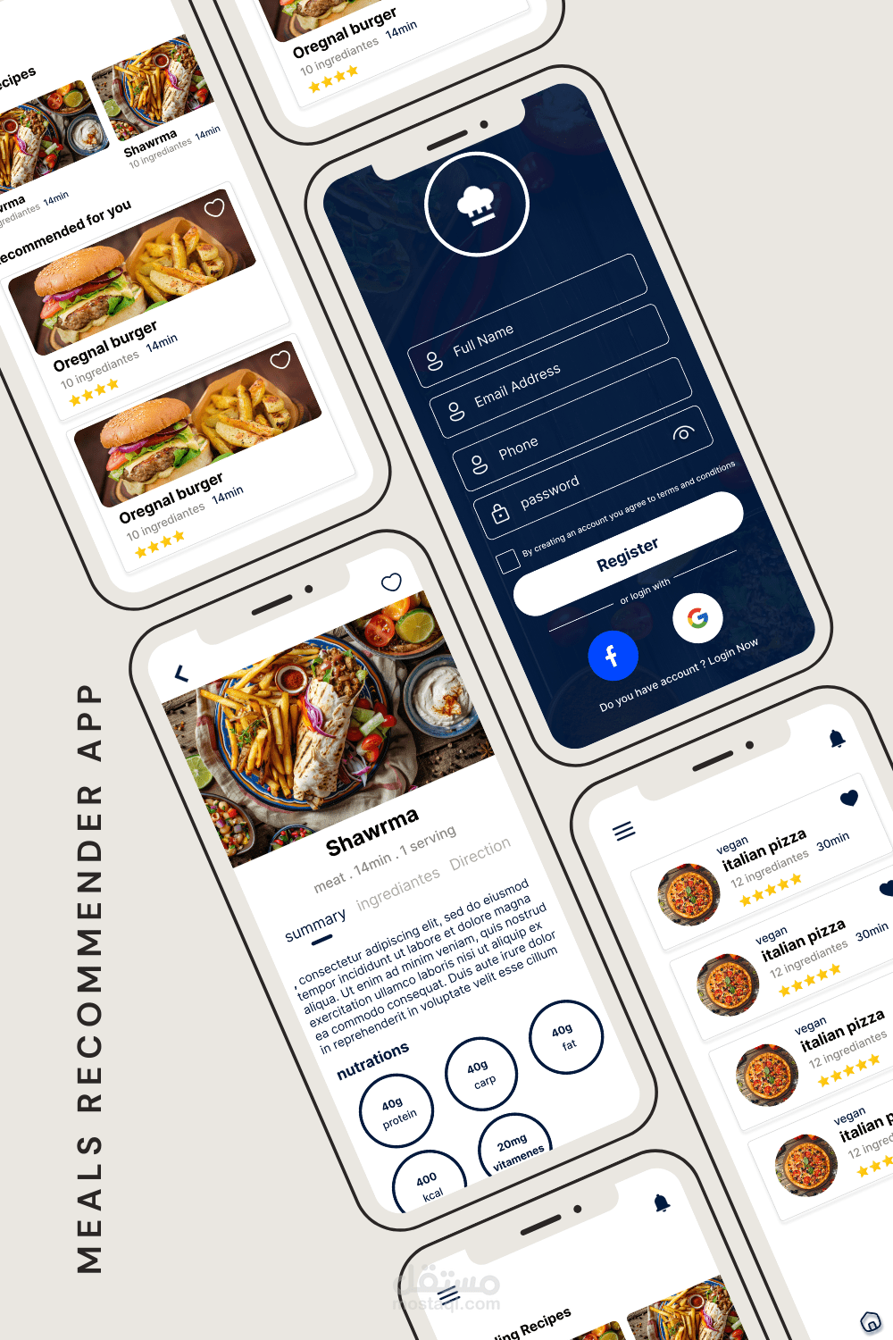Meals Recommender App