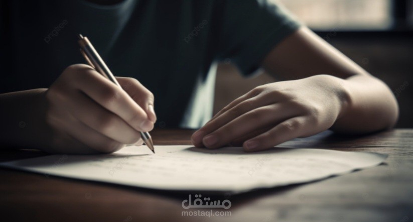 كتابة بحث ومشاريع