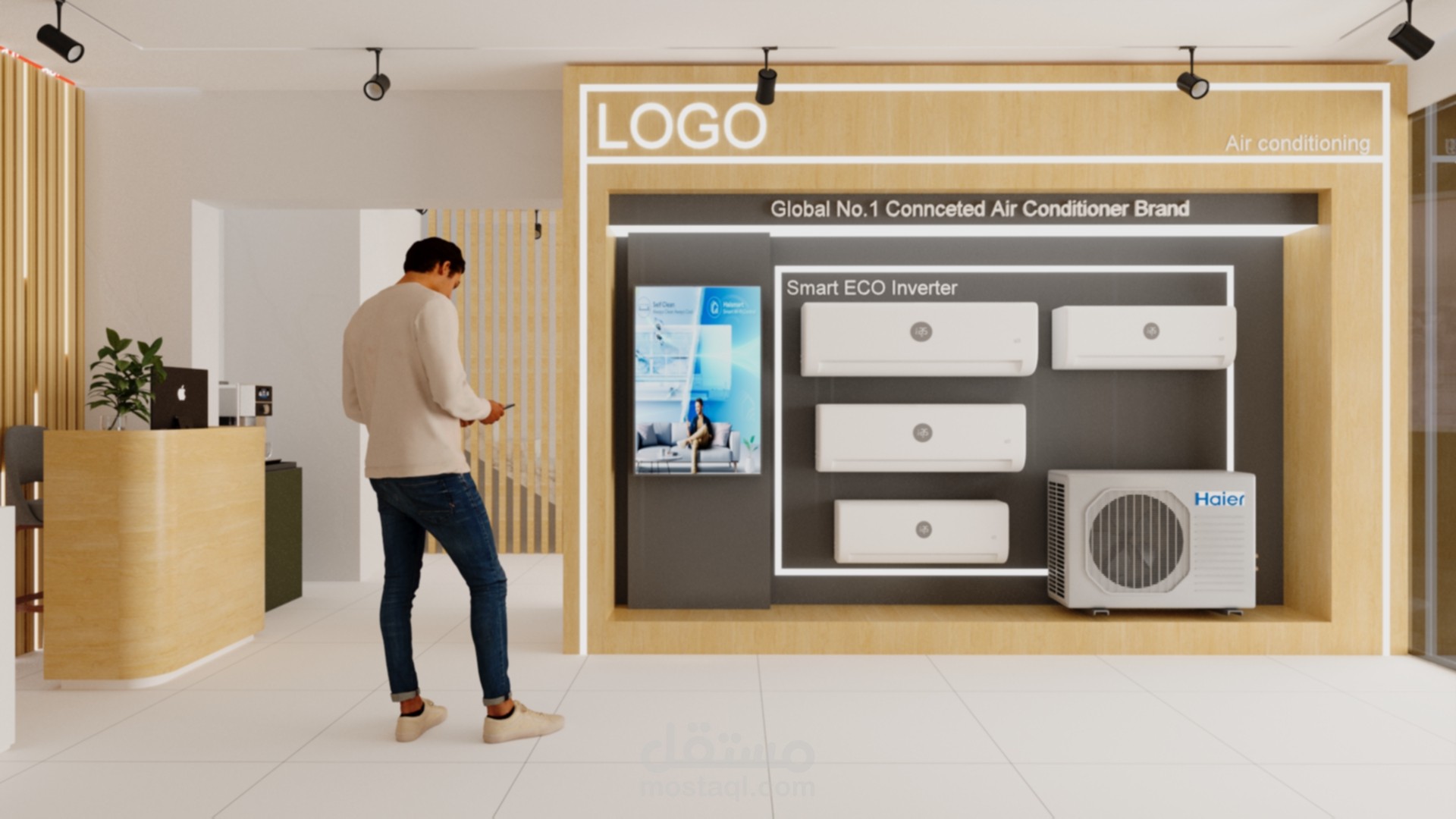 AIR CONDITION SHOW ROOM