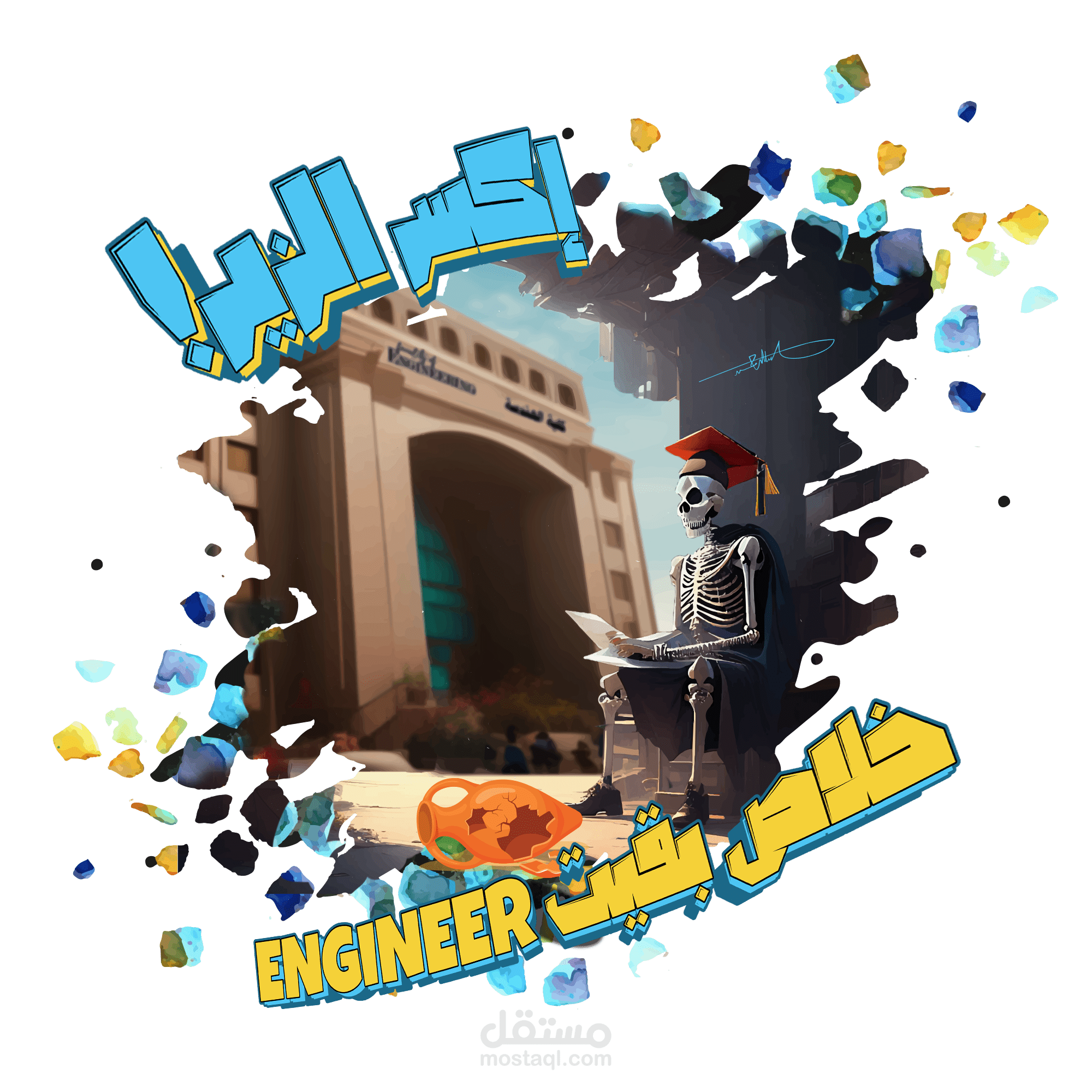 تصميم للتخرج!