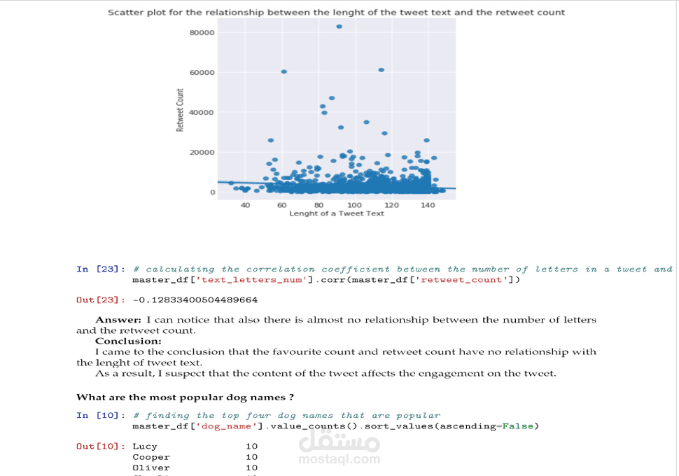 Wrangling and Analyzing Data of We Rate Dogs Twitter Account Project