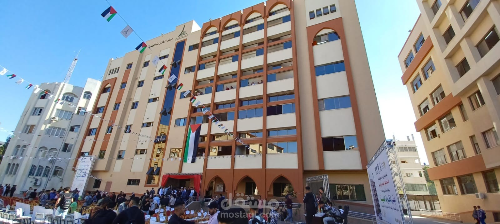 فلسطين_غزة_مبنى المختبرات_تصميم معماري ومخططات تنفيذية