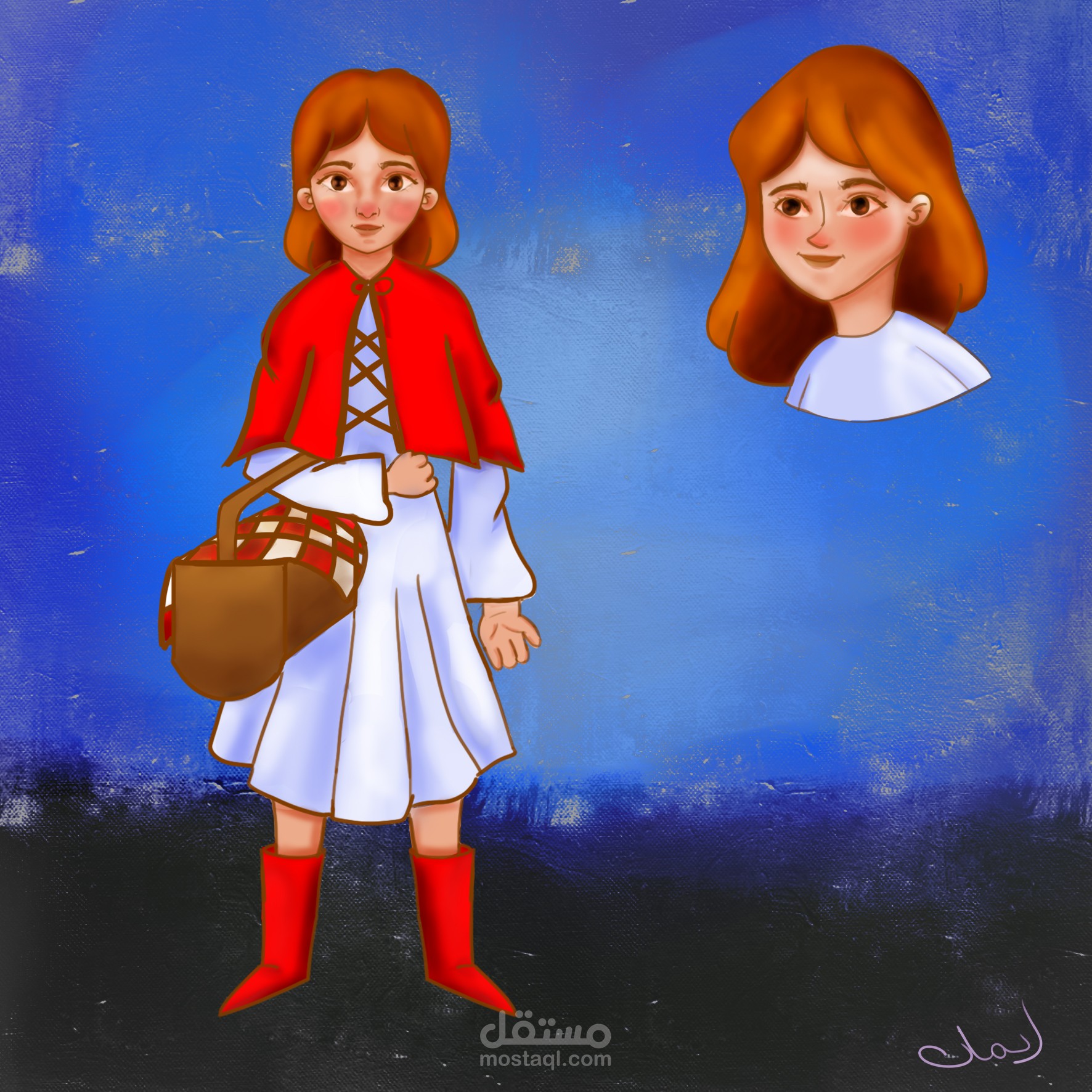 انشاء شخصية للقصص