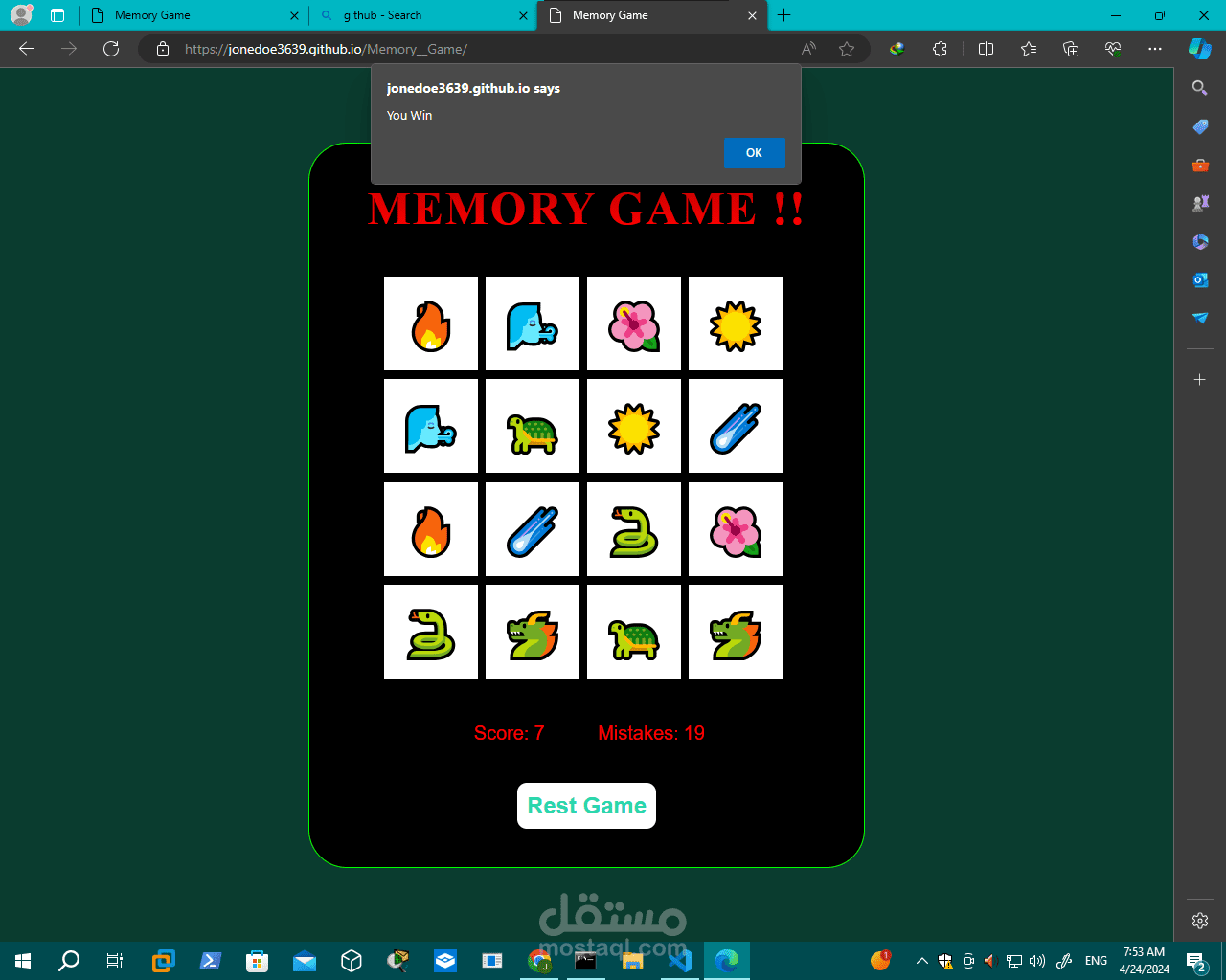 Memory Game