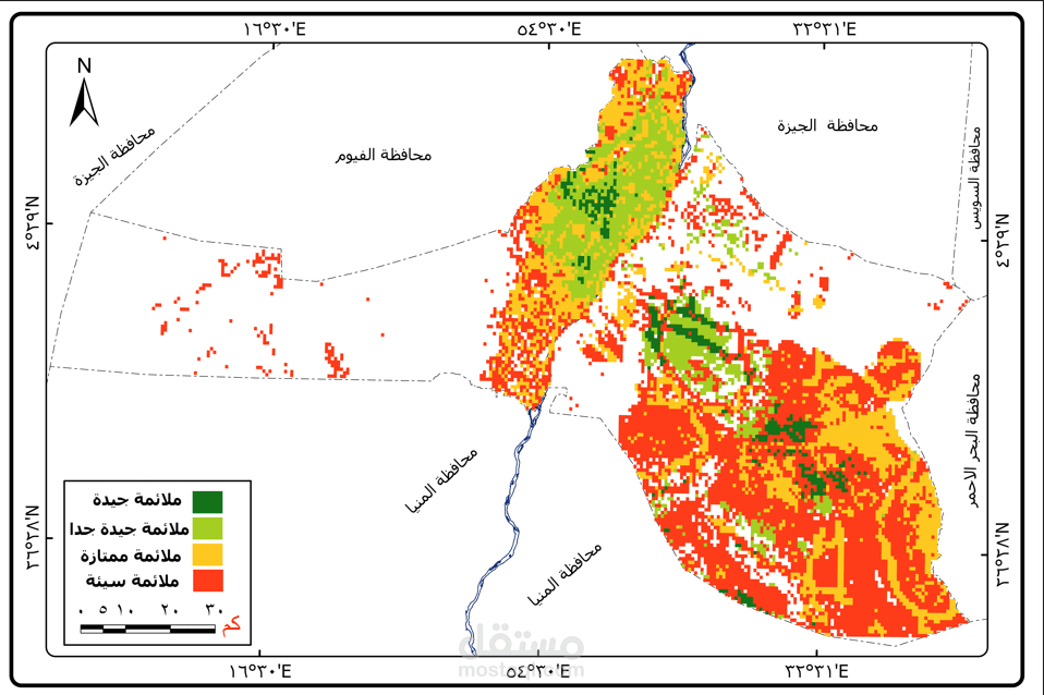 Using Geomatics Technologies  For Studying The Potential of Solar Energy In Beni-Suef Governorate