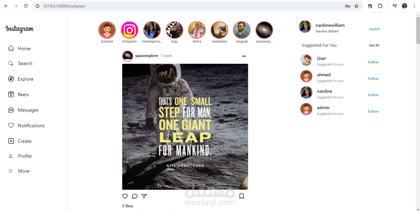 Instagram Clone