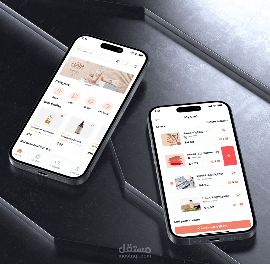 E-Commerce Beauty & Cosmatices App