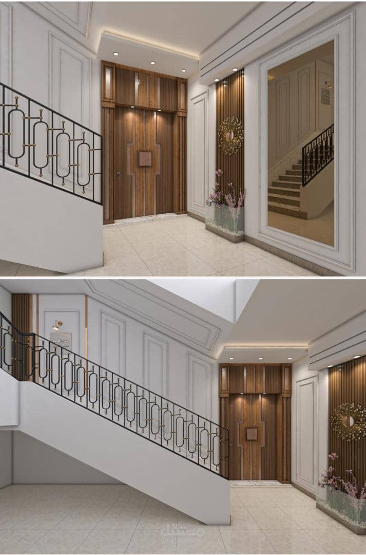 تصميم داخلي لشقة في مدينة حلب
