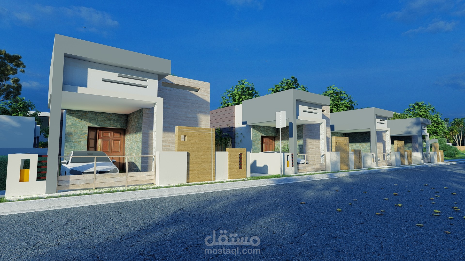 وحدة مباني سكنية بمساحة 400 م2