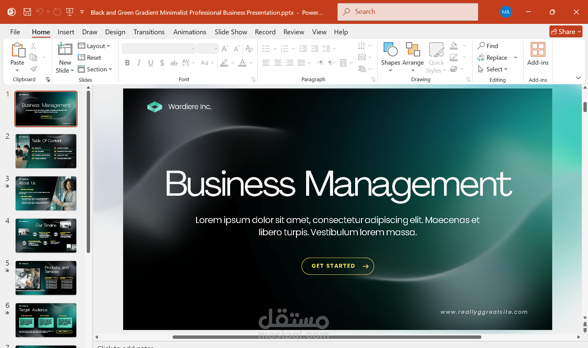 Business Presentation