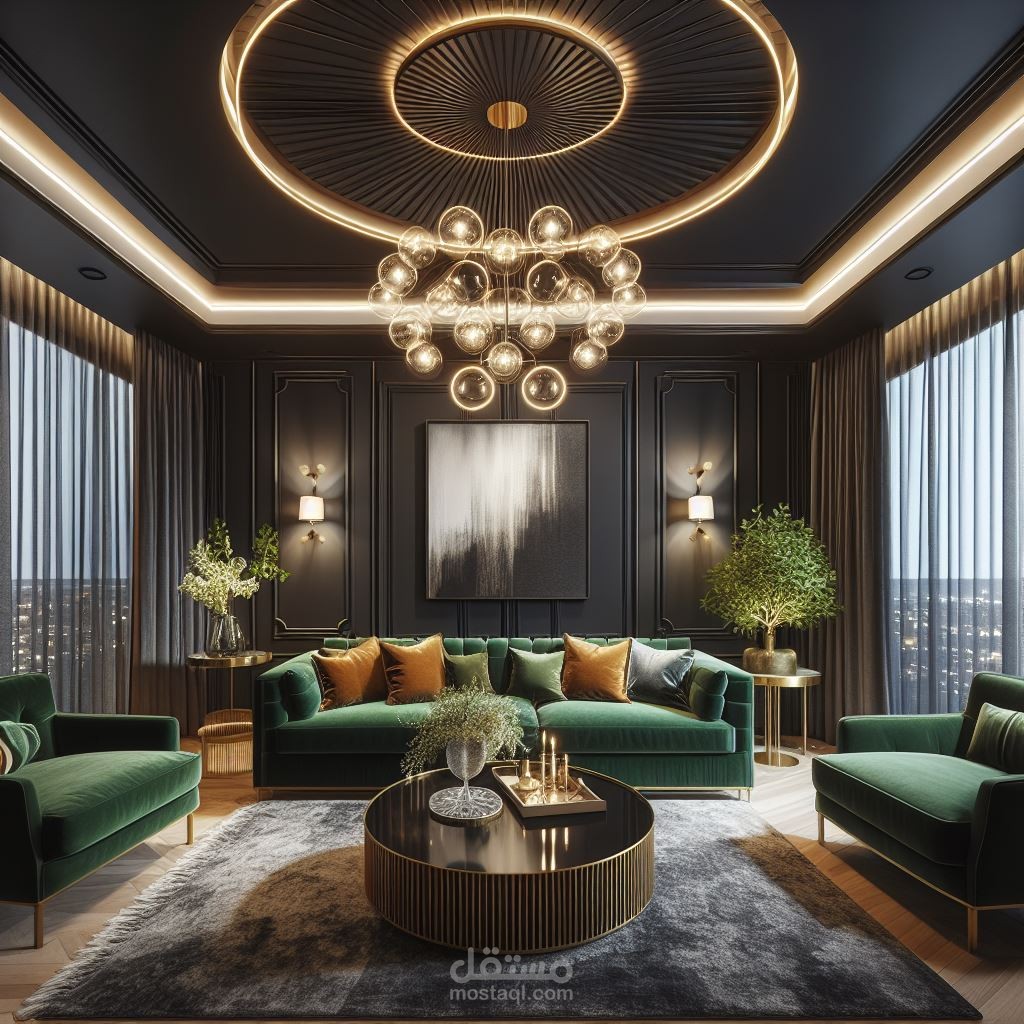 تصميم فراغ داخلي كليا بواسطة ال AI