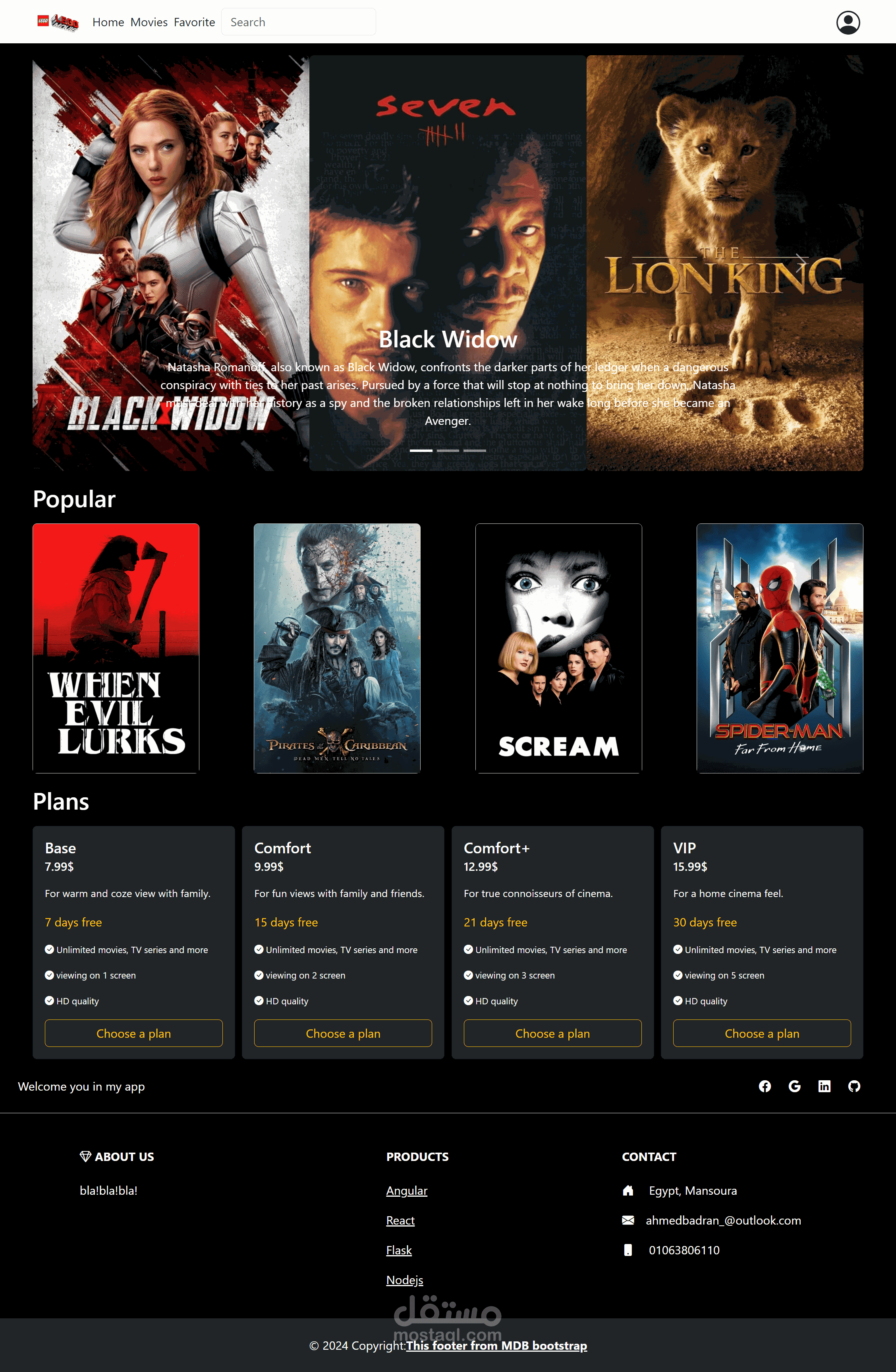 Movies app