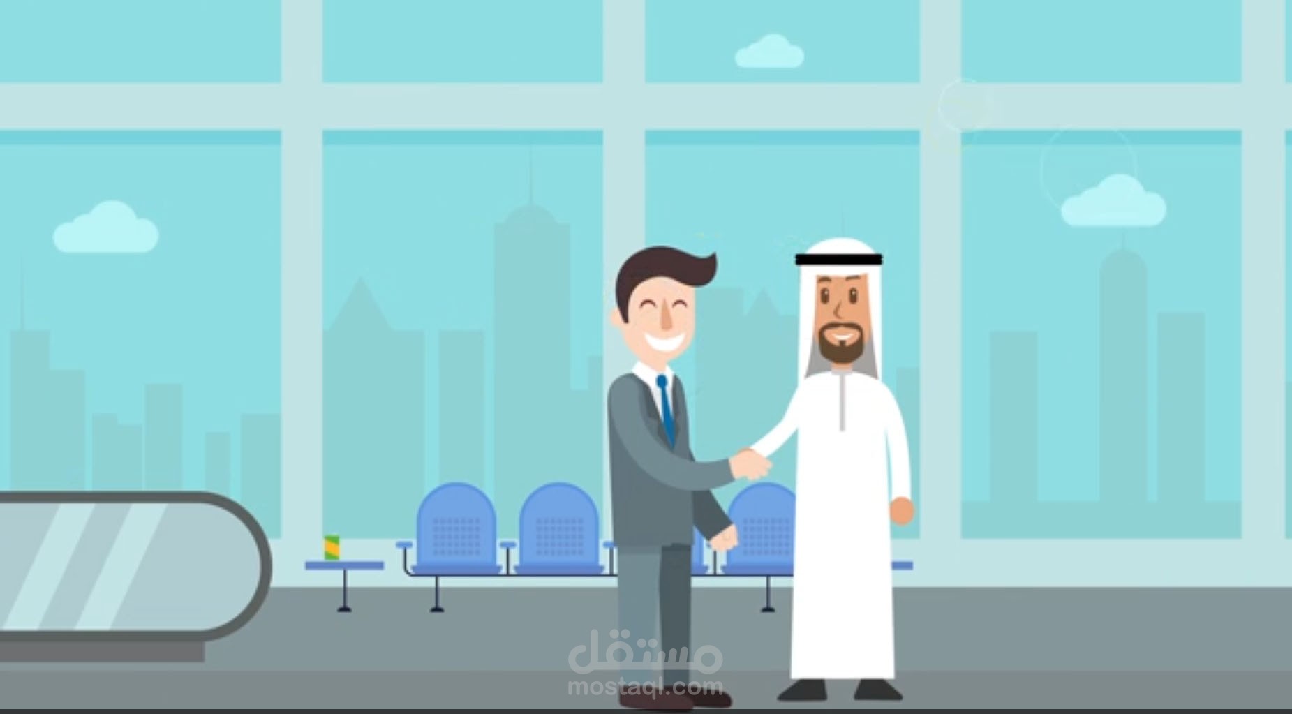 فيديو موشن جرافيك لشركة سياحية بتركيا