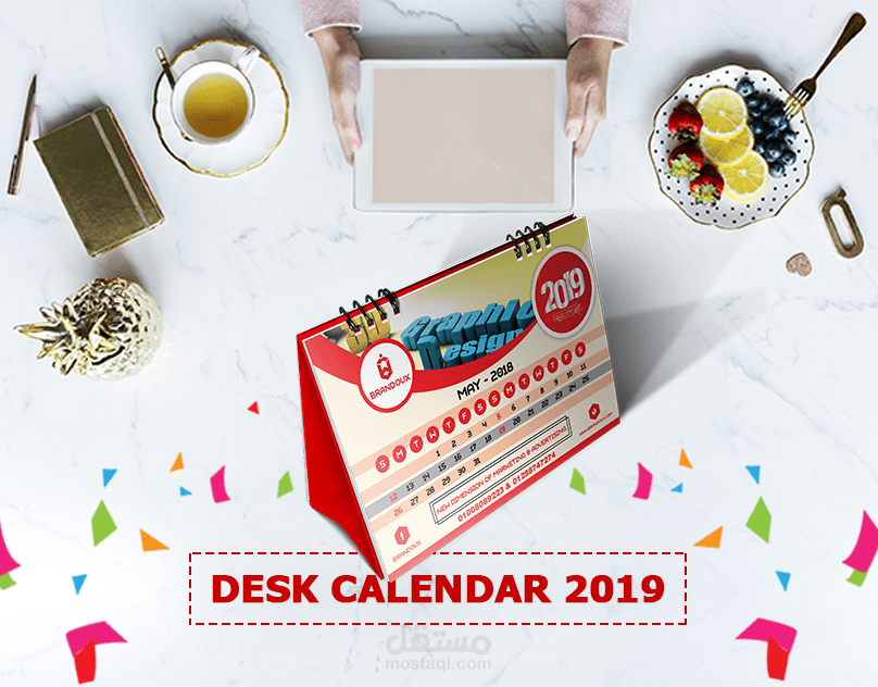 Desk Calendar 2019