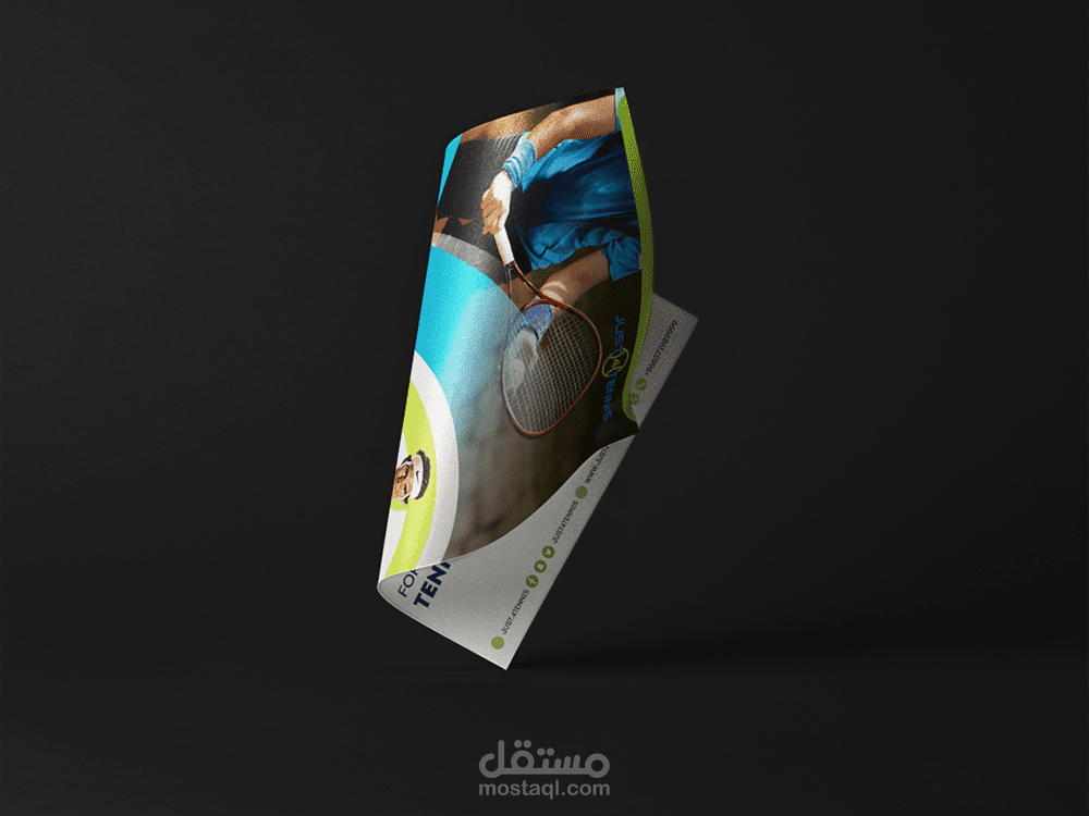 A5 Flyer II Just 4 Tennis II