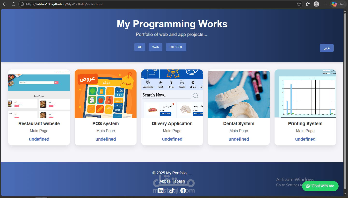 Portfolio Website