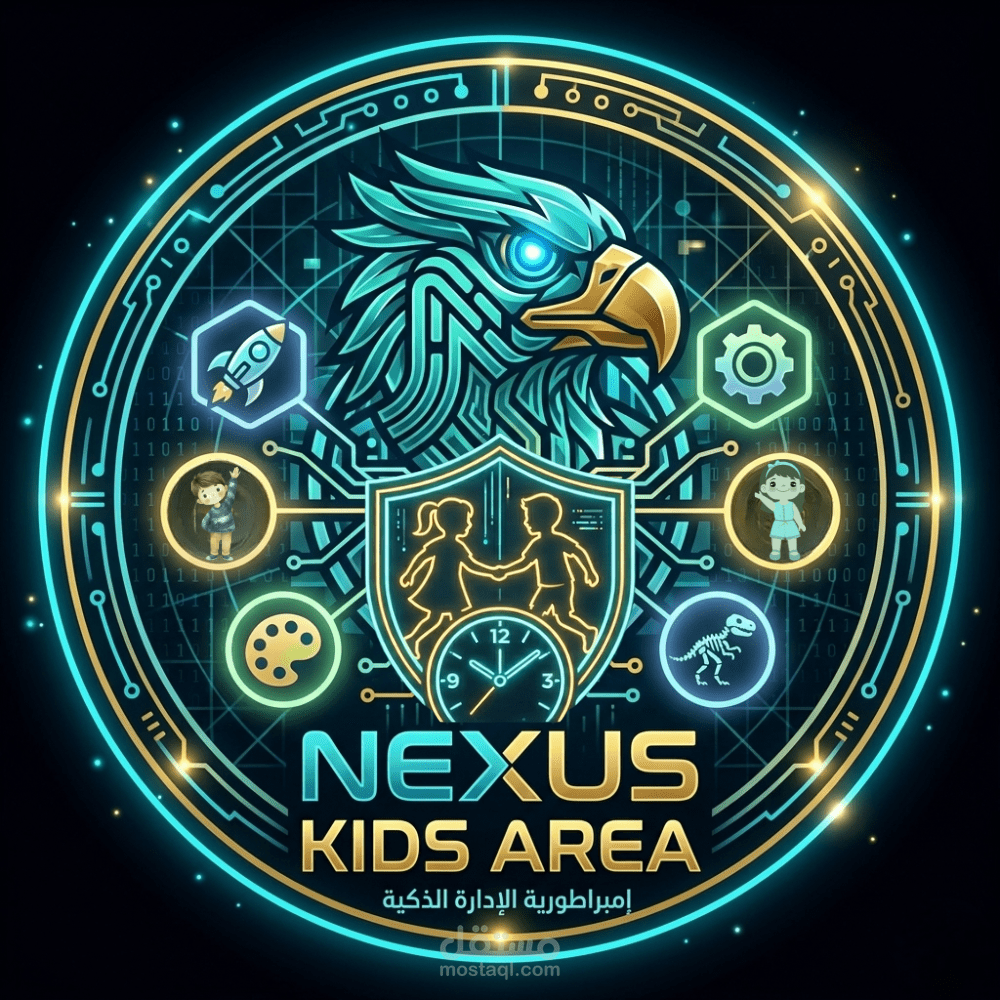Nexus Kids Area | المنظومة الذكية لإدارة الملاعب الترفيهية وحضانات الأطفال