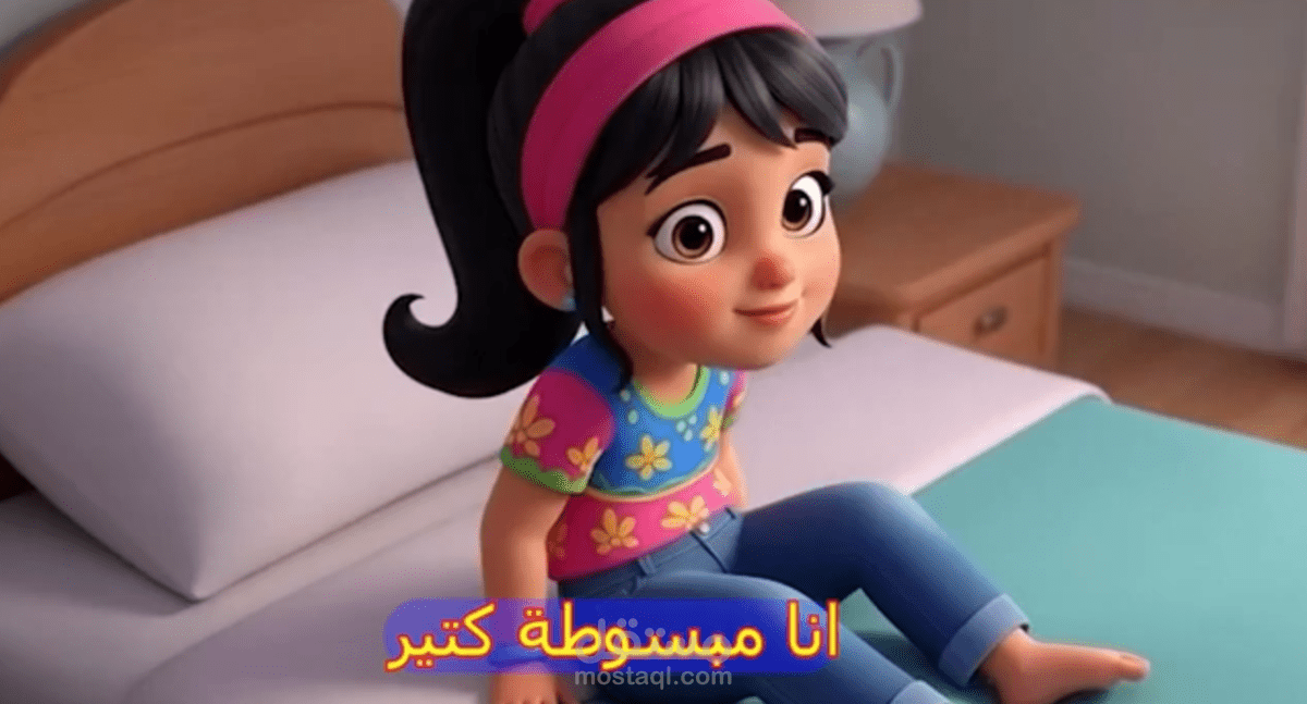 انا مبسوطة كتير - أغنية هادفه للاطفال