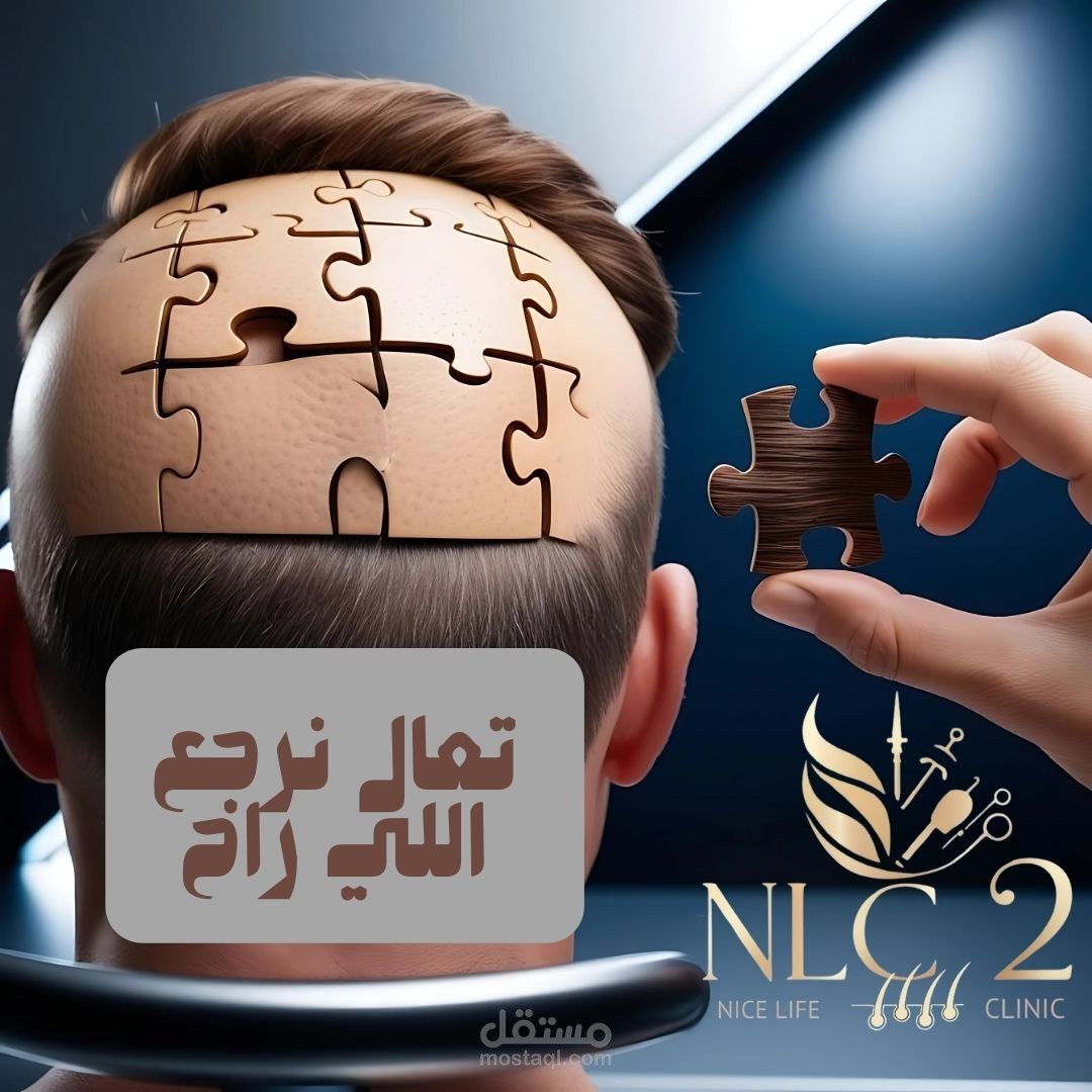 اعلانات لعيادة زراعة الشعر