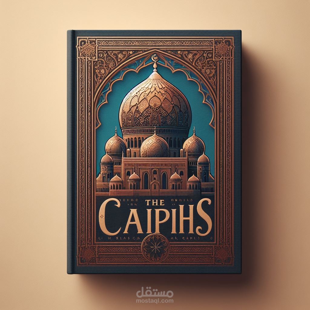 غلاف كتاب بزخارف اسلامية