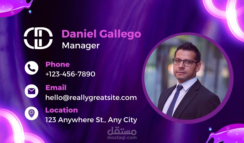 تصميم بطاقات اعمال شخصية