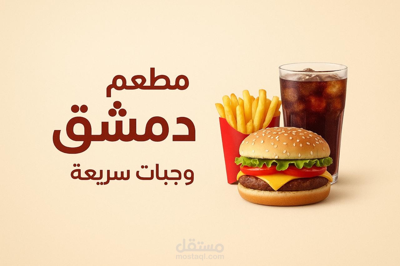 رد الي لمطعم دمشق للوجبات السريعة