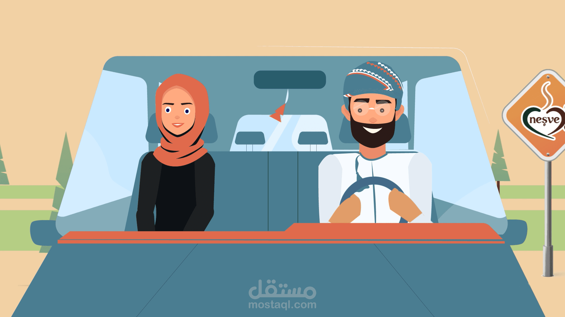 فيديو موشن جرافيك لمطعم (سلطنة عمان)