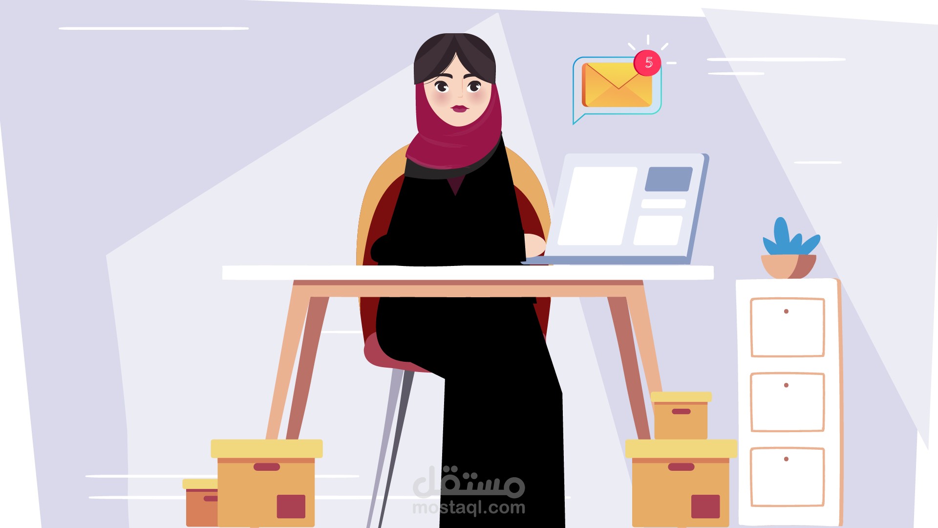 فيديو موشن جرافيك لمنصة المشاهير motion graphics