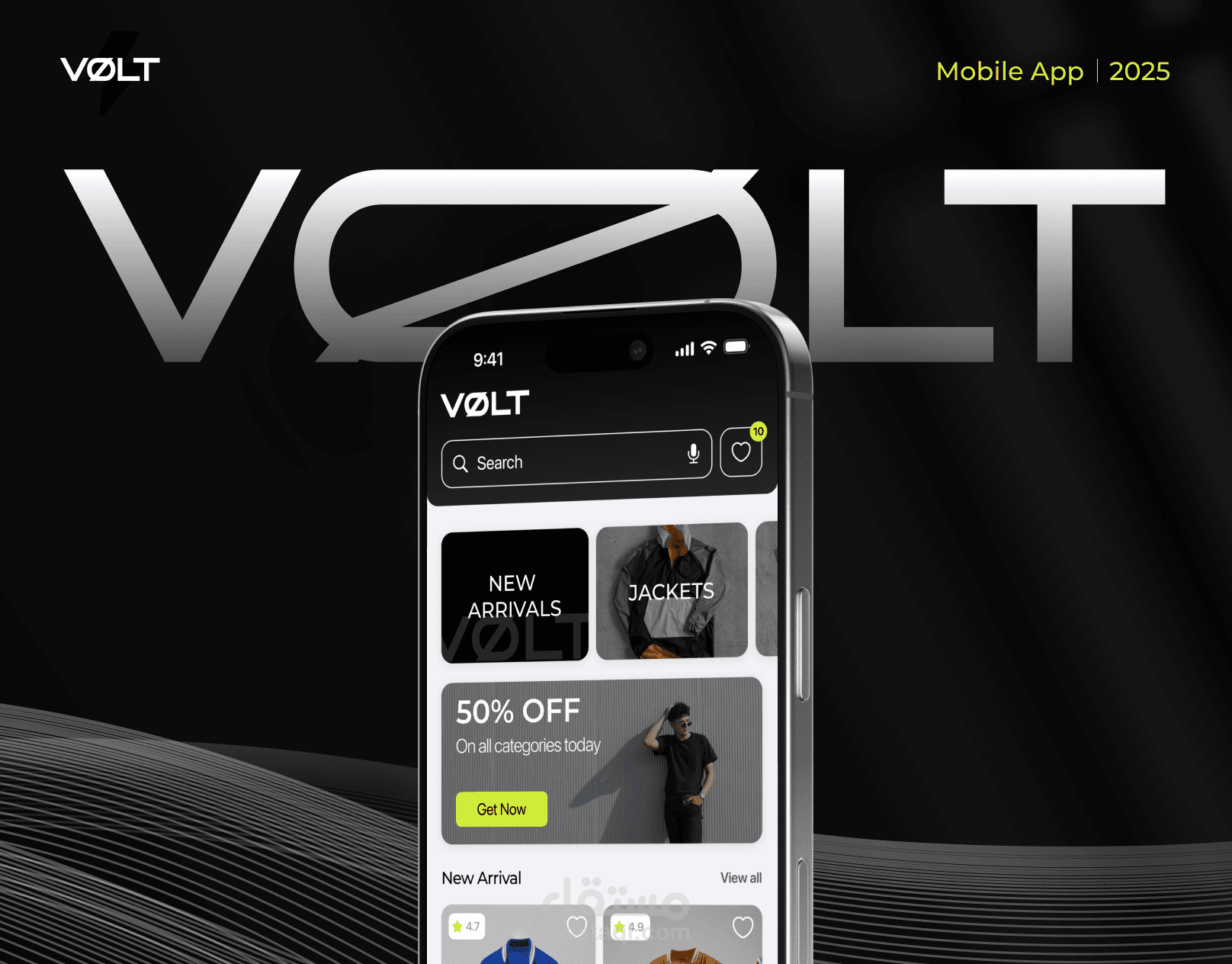 Volt - eCommerce Mobile App فولت - تطبيق جوال للتجارة الإلكترونية