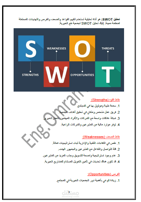 التخطيط الاستراتيجي للشركات بتحليل البيئة الداخلية والخارجية
