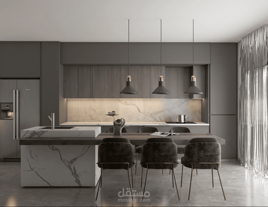 تصميم مطعم حديث