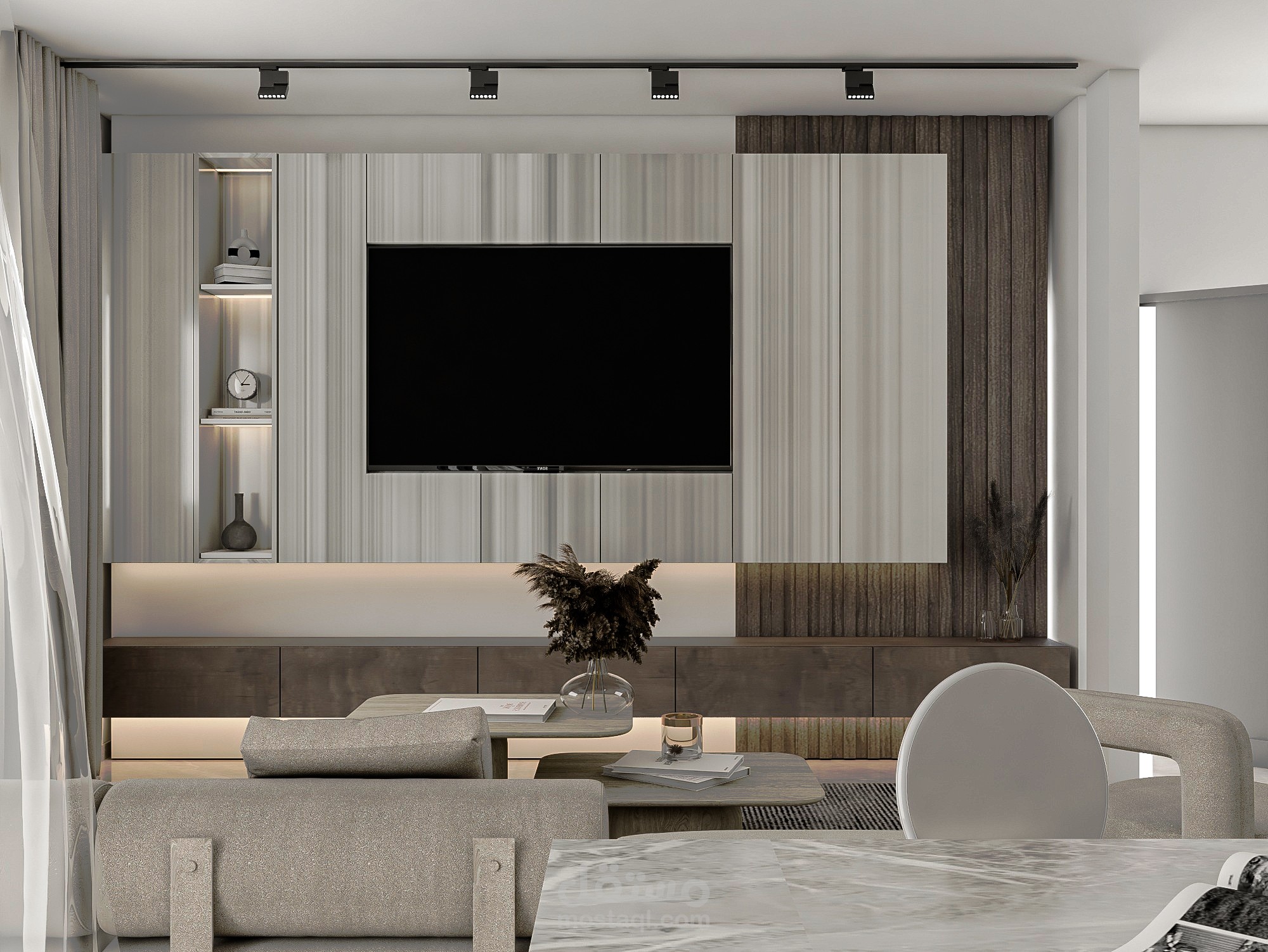 تصميم واجهة تلفاز
