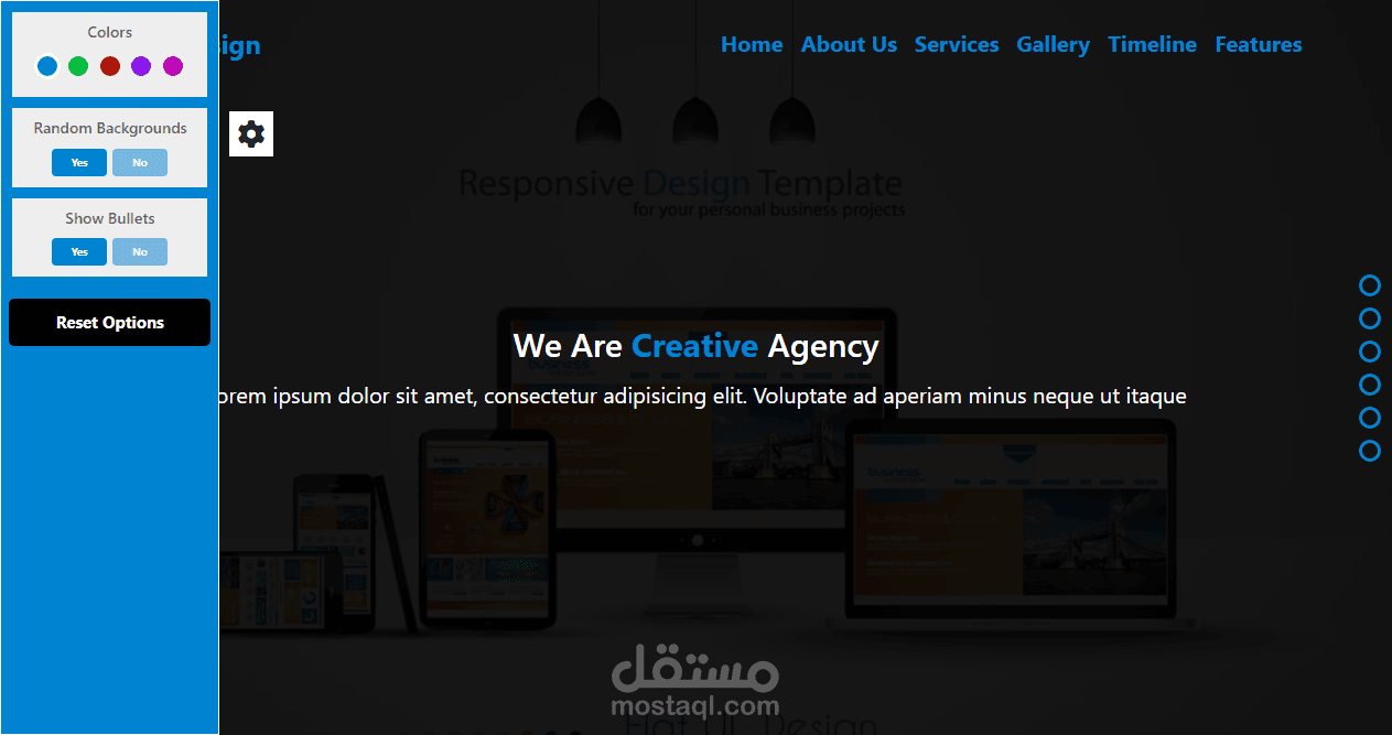 Special Landing Page