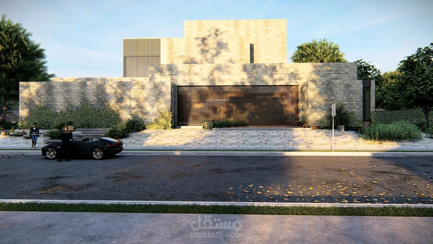 تصميم فيلا سكنية - أبوظبي