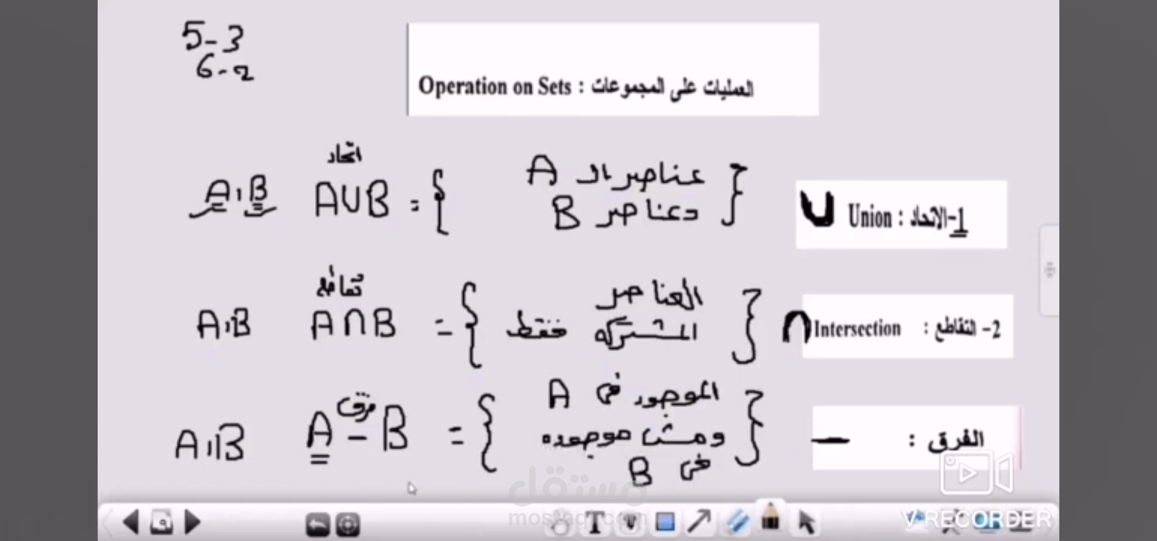 المجموعات Sets