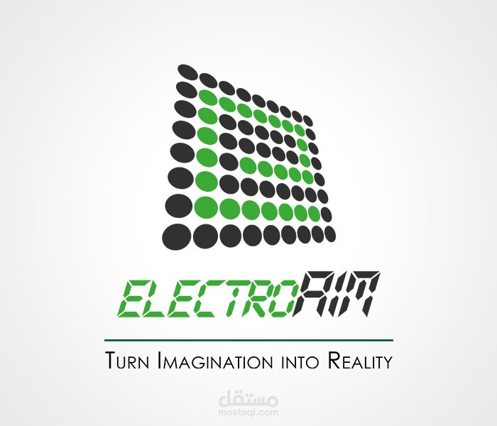 تصميم الهوية والشعار الخاص بشركة الكتروايم
