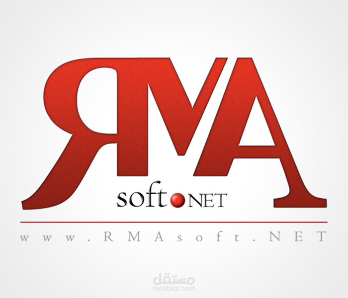 تصميم وتطوير موقع وهوية RMAsoft.NET