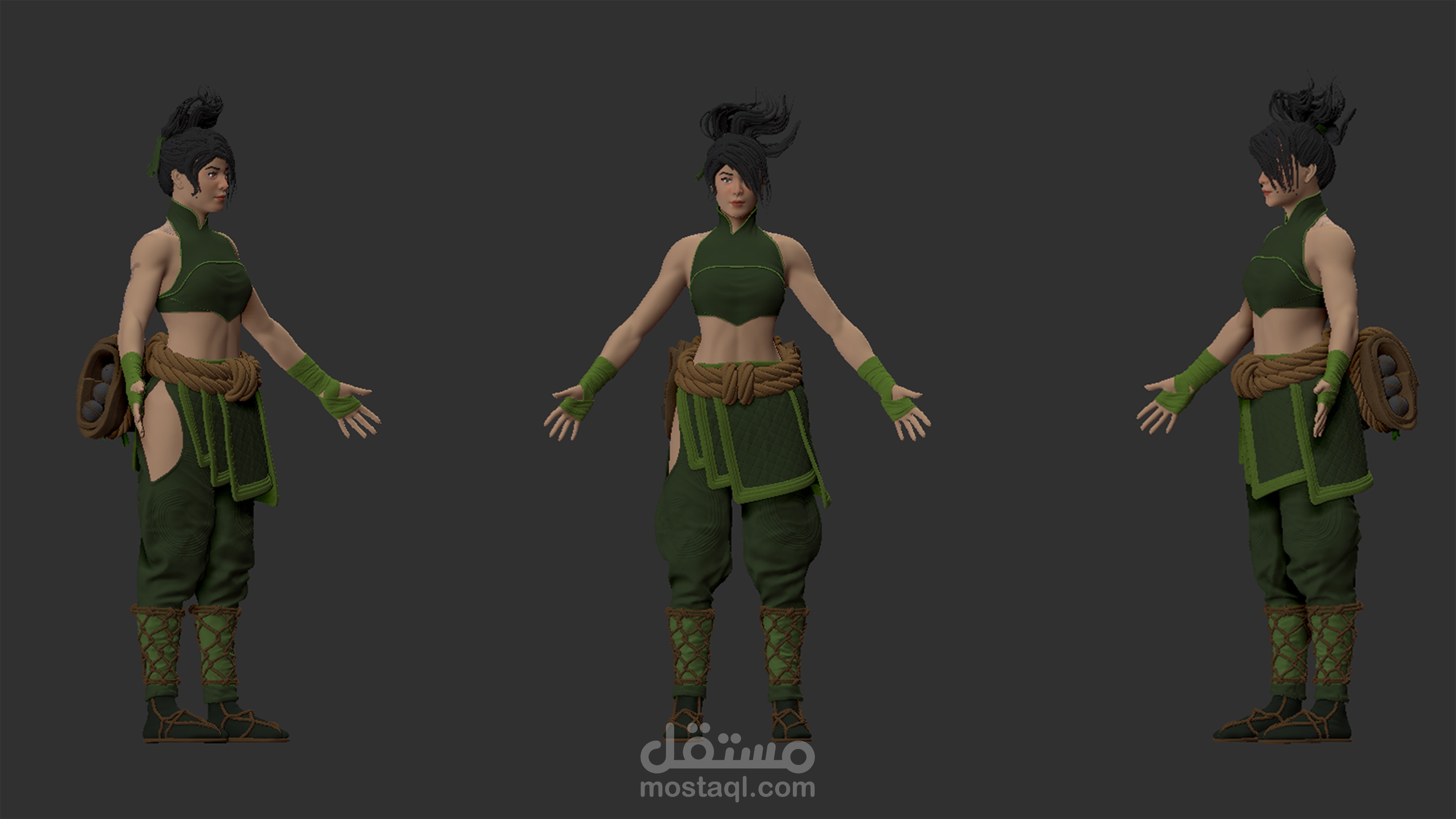 شخصية "اكالي" من لعبة ليج
