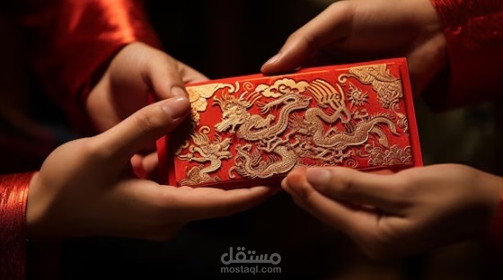 عرض تقديمي حول الثقافة الصينية: تقليد "الهونغباو" او المغلف الاحمر في عيد الربيع