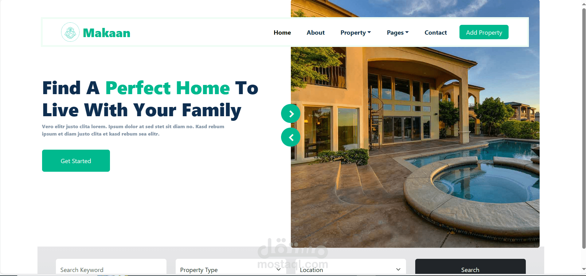 تصميم عقارات