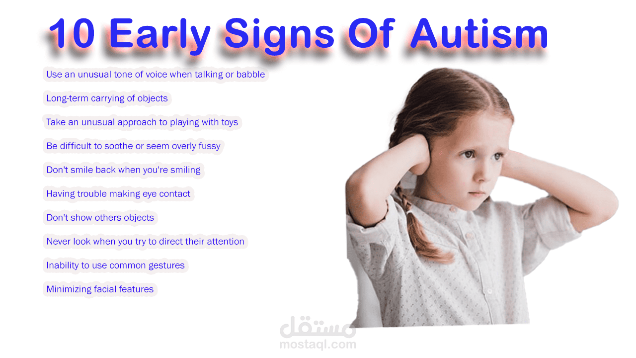 The most  ten symptoms of Autism spread
