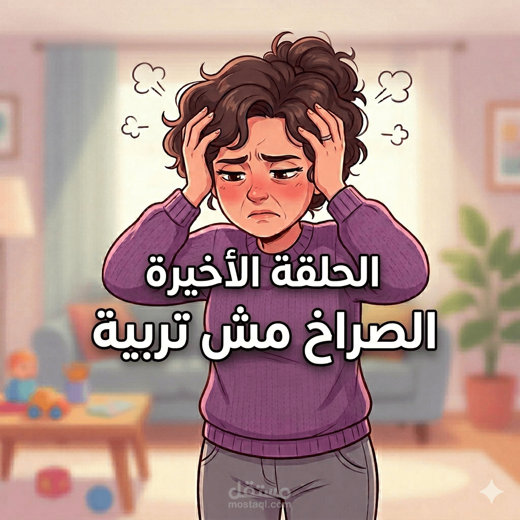 الصراخ مش تربية