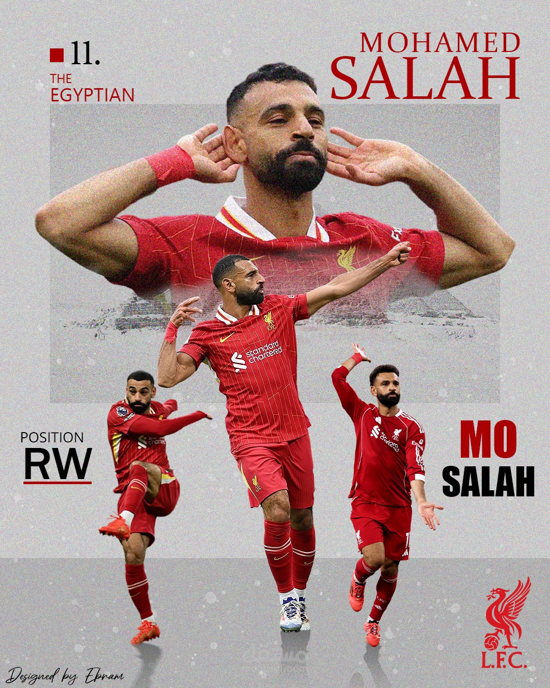 تصميم غير رسمي لمحمد صلاح