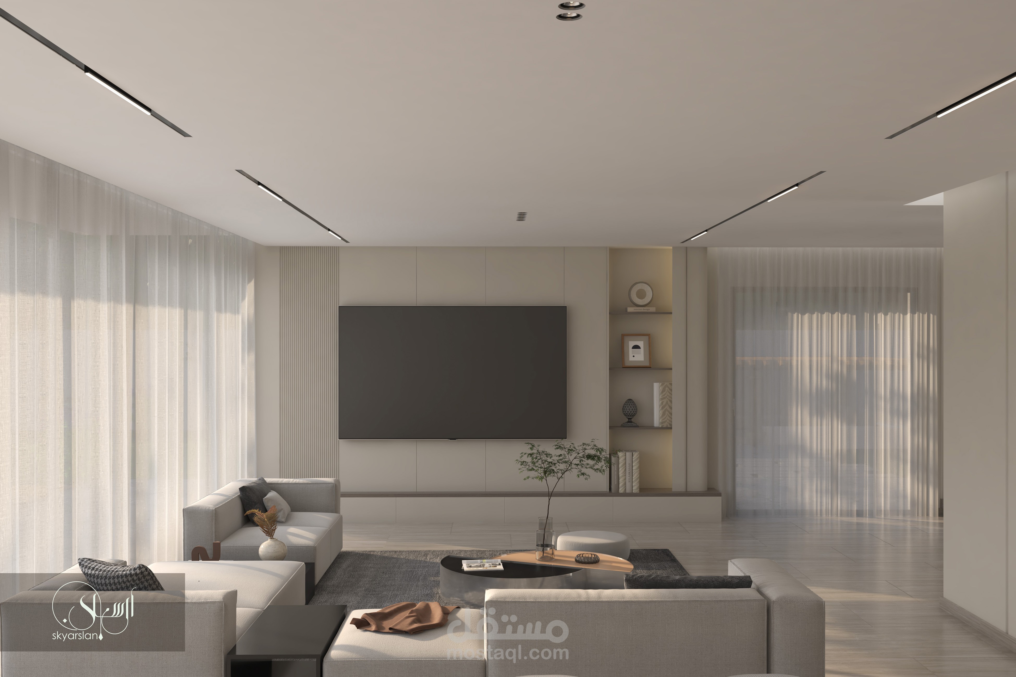 تصميم داخلي - فيلا سكنية