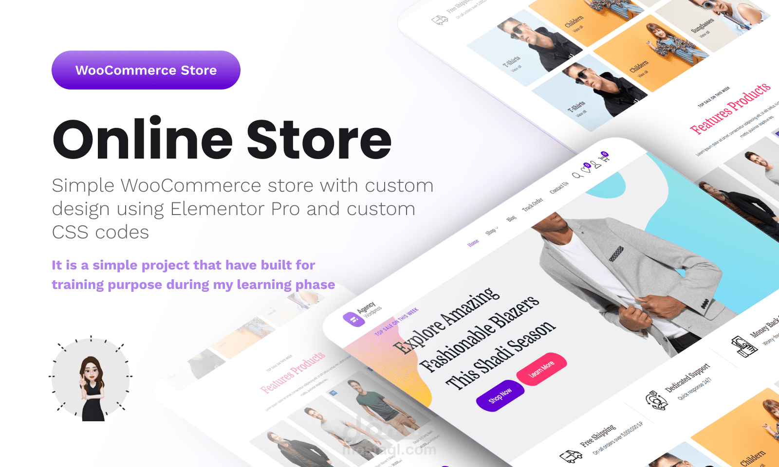تصميم متجر إلكتروني باستخدام الووردبريس WordPress