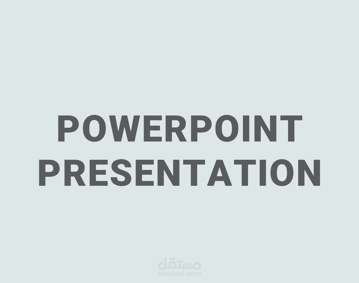 Powerpoint presentation - combany profile