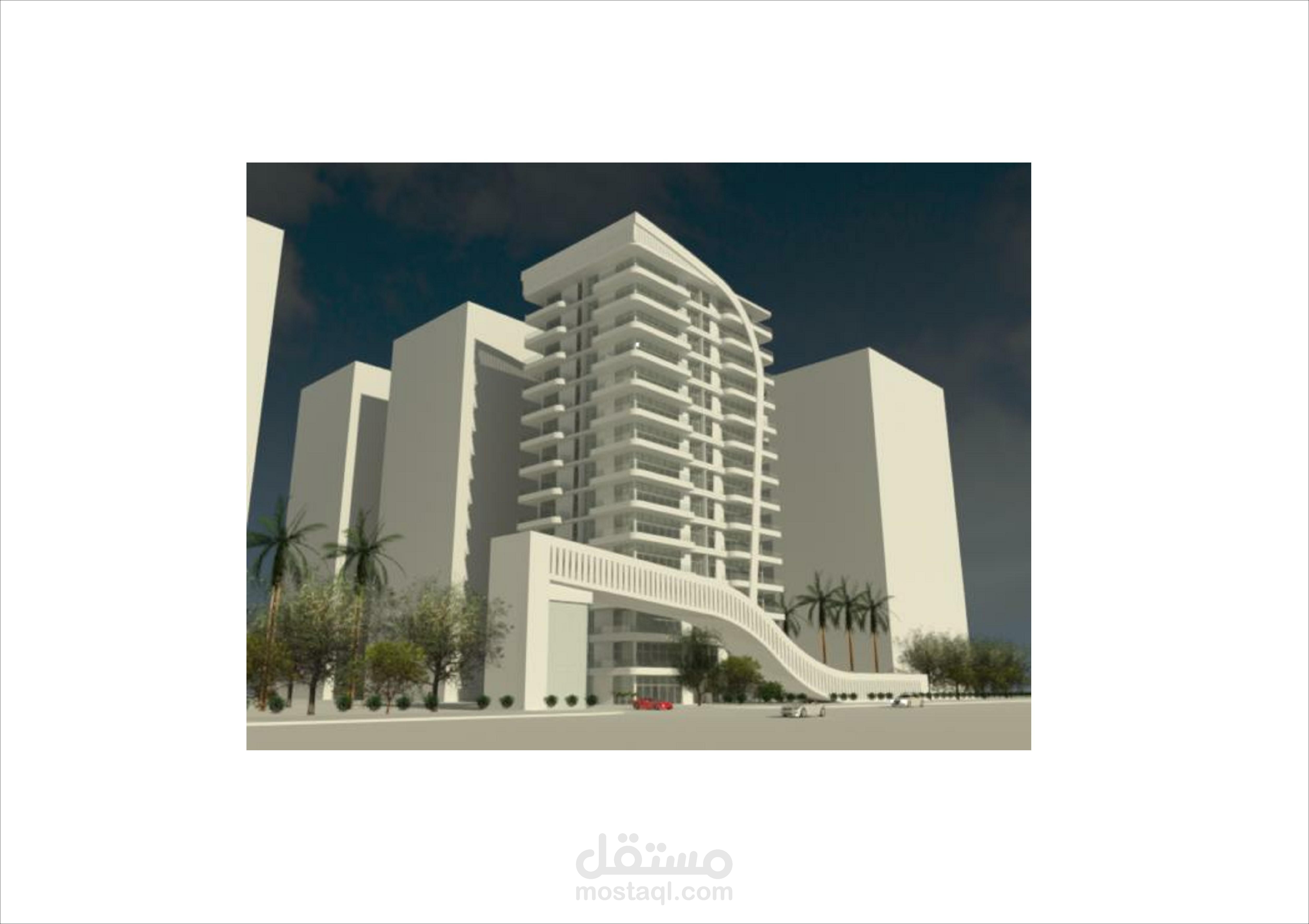 عدة مشاريع باستخدام برنامج الريفيت